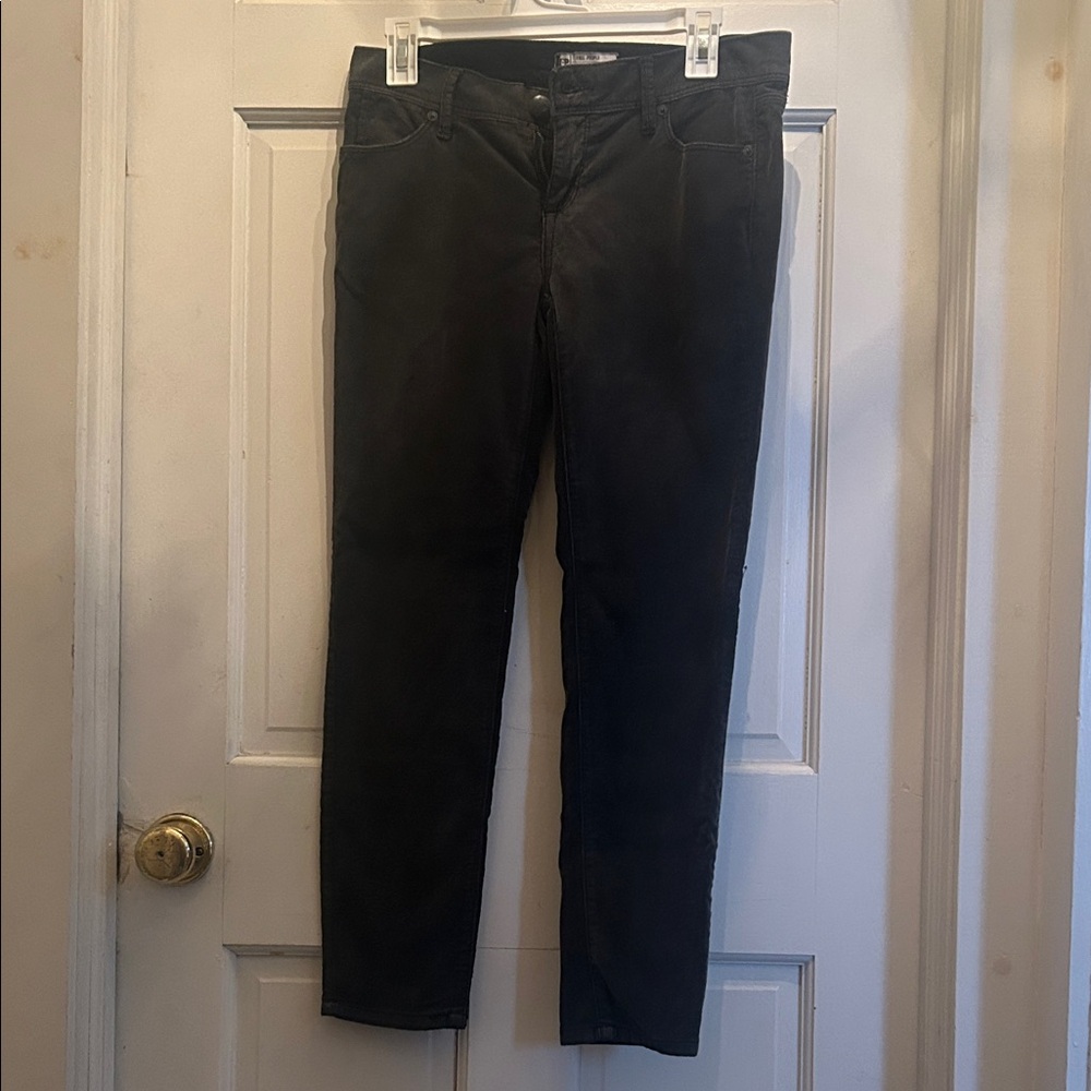 Free People Grey Corduroy Pants
